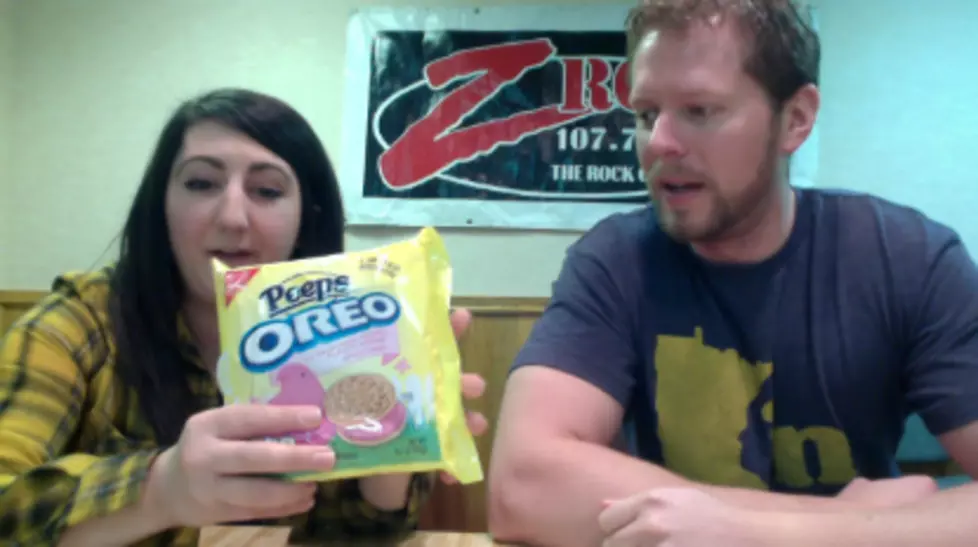 Val And Scotty Taste Tested Peeps Flavored Oreos And This Is What Happened &#8211; [WATCH]