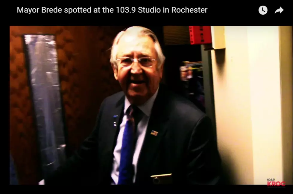 Mayor Brede Spotted Running Out of 103.9 Studio