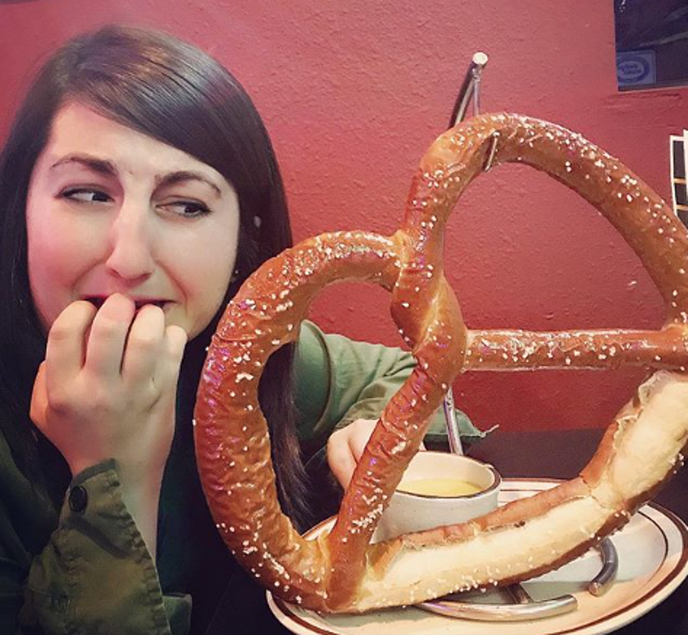 Is This The Biggest Pretzel In Rochester?
