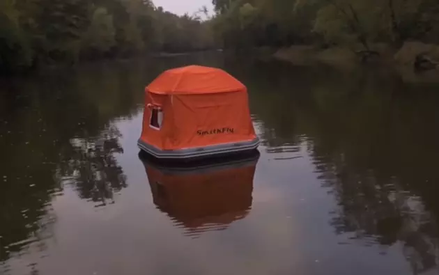 Would You Camp On A Minnesota Lake With This Floating Tent?