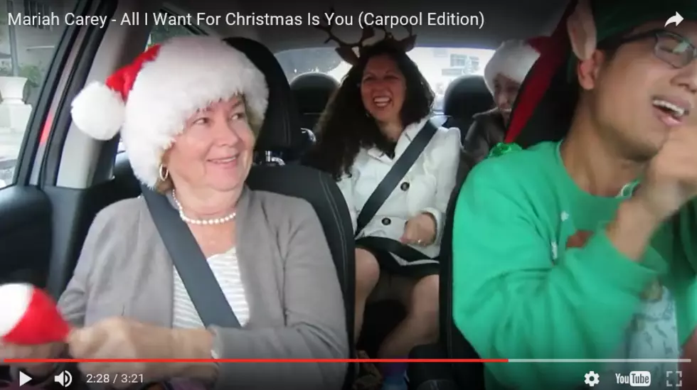 The Ultimate Holiday Uber Ride, Driver Gets Passengers to Sing “All I Want for Christmas”