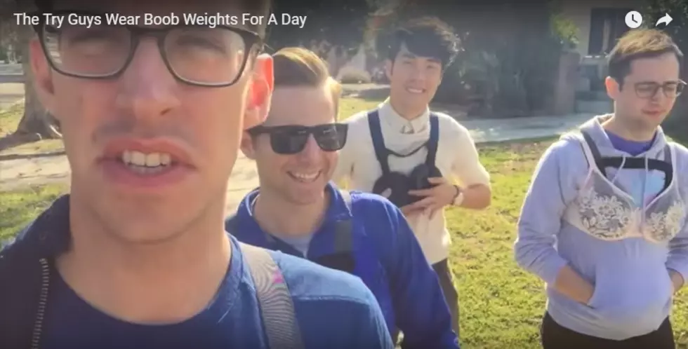 Watch These Guys Wear &#8216;Boob Weights&#8217; to See What its Actually Like for Women