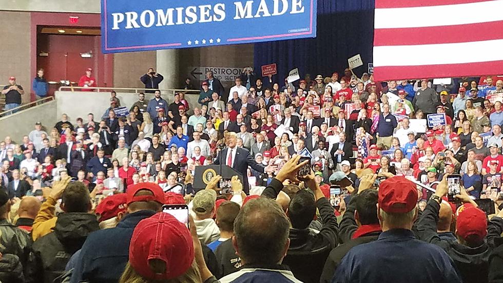 Thunderous Cheers Greet President Trump in Rochester