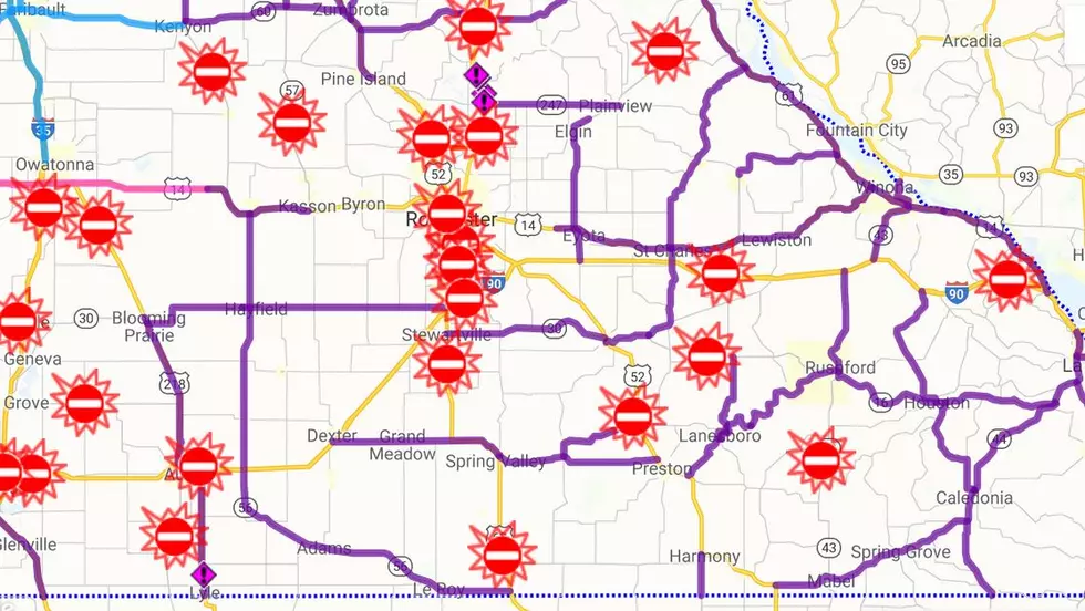 Major Highways and I-90 Still Closed Monday Morning