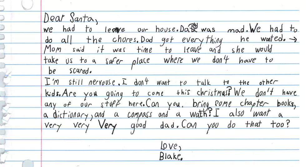 Little Boy’s Heartbreaking Letter to Santa Goes Viral