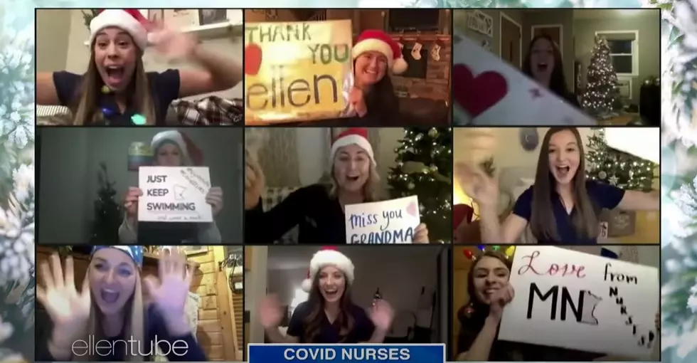 Minnesota Nurses Featured on The Ellen Show, Ellen Says the Wrong City