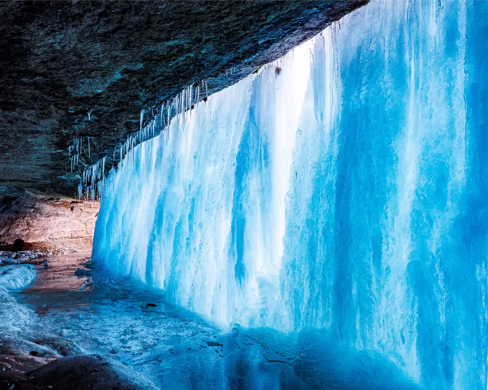 Brave the Cold: Add This Frozen Waterfall To Your Minnesota Bucket List