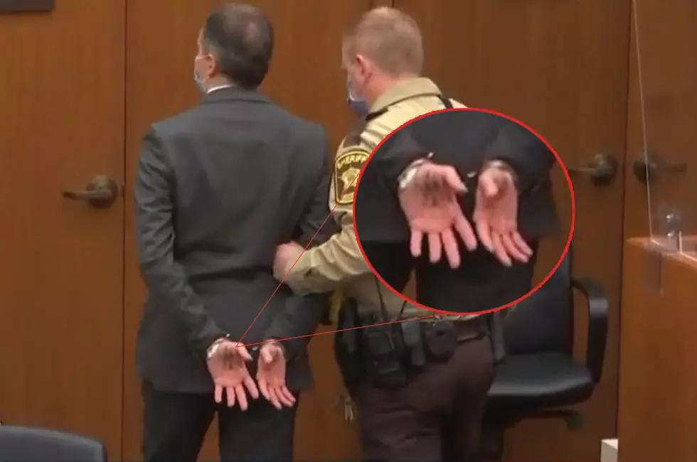 Here’s What Was Written on Derek Chauvin’s Hand as He Was Led Away in Cuffs