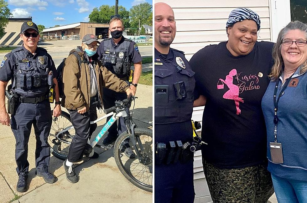 Rochester Police Department Helps Two Locals in Need