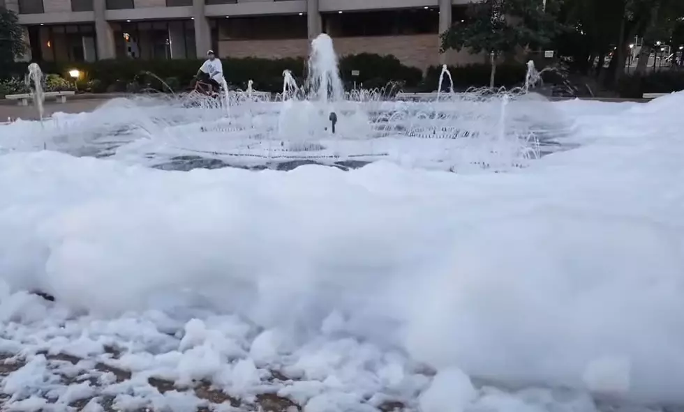 Prankster Turns Minneapolis Fountain into Big Soapy Mess