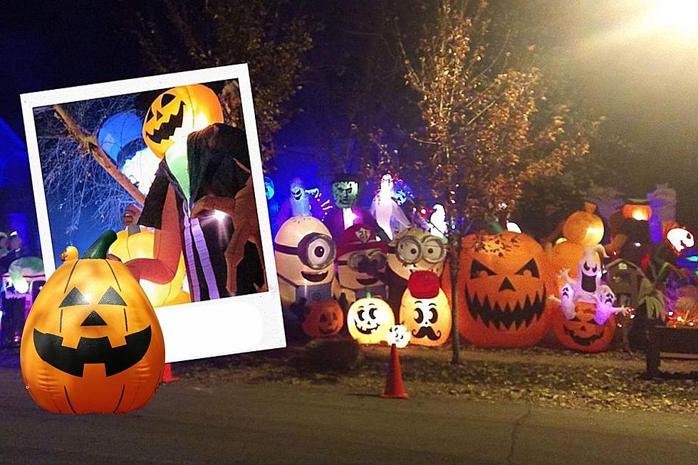 One of the Best Halloween Displays In MN Has 150+ Inflatables!!