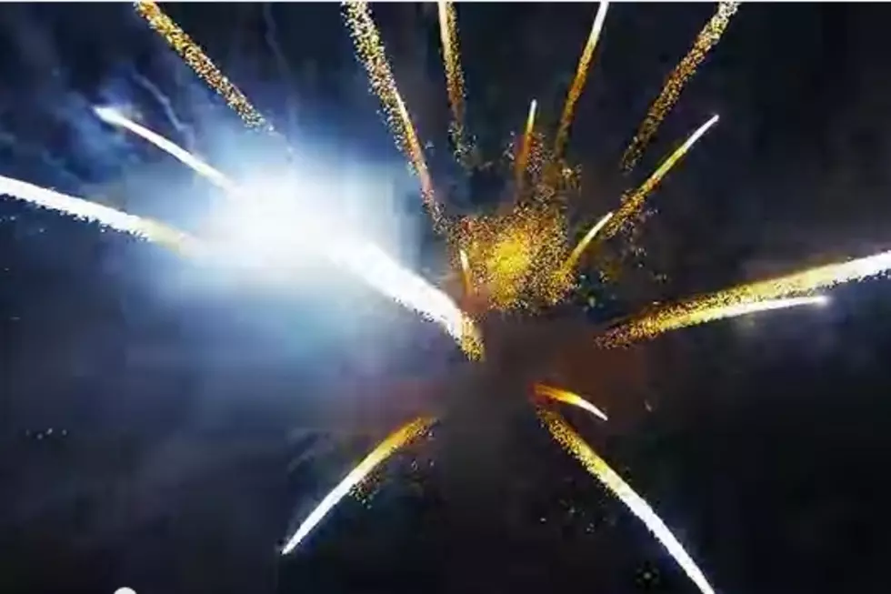 Watch: Incredible Drone Video Shows Fireworks From Inside!