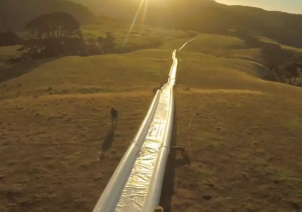 Would You Ride This 2,000-Foot-Long Waterslide?