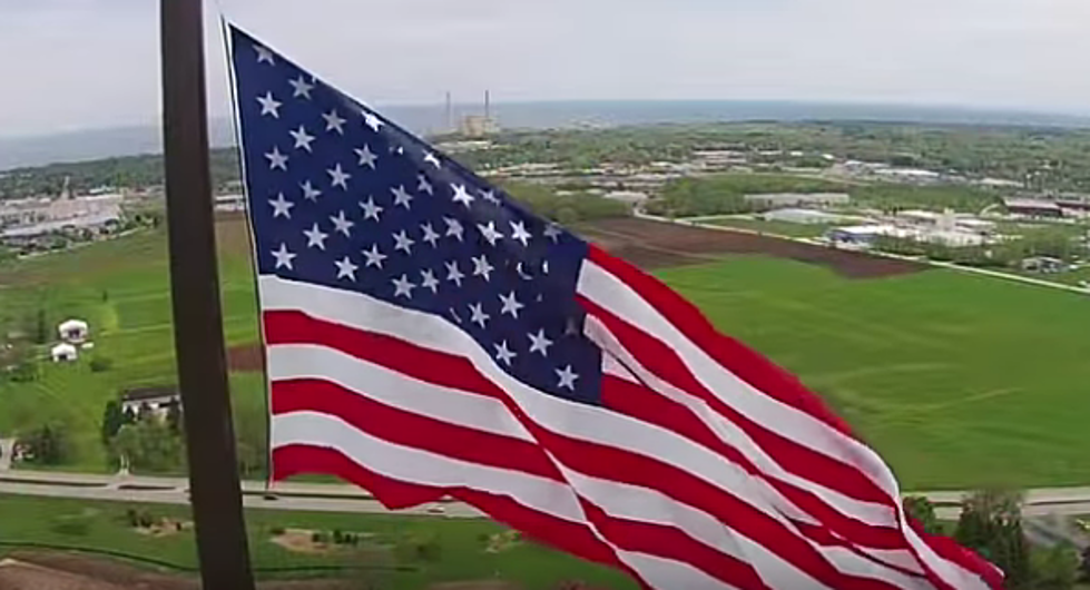Largest Flagpole in America Is in Wisconsin (Twice as Tall as Mayo Clinic) -Video