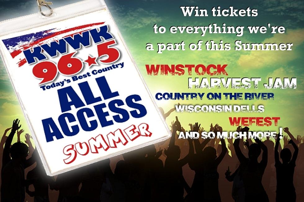 Quick Country’s All Access Summer Entry Received