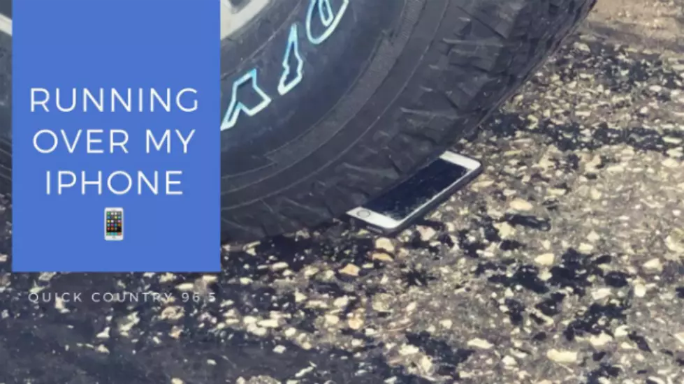 What It’s Like To Run Over Your iPhone – [WATCH]