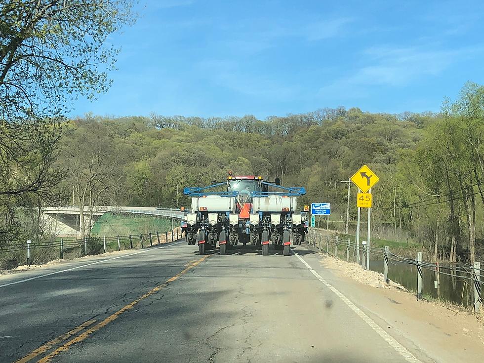 Spring In Minnesota Means Farm Equipment is Out on Area Roads