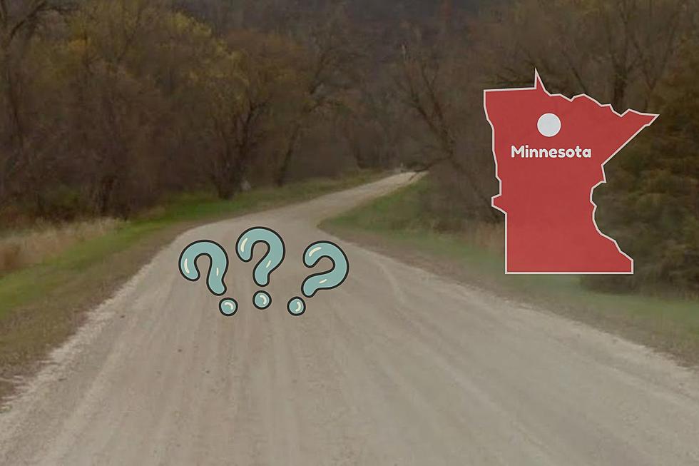 This Gravel Road Is Actually A State Highway Here In Minnesota
