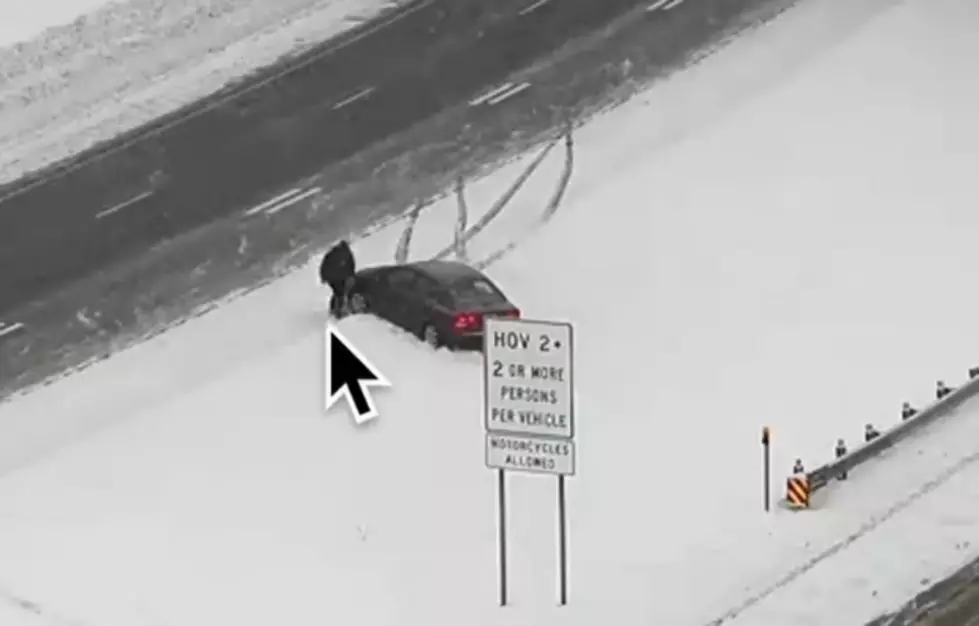 Frightening Video Shows Minnesota Driver Struck By Sliding Car