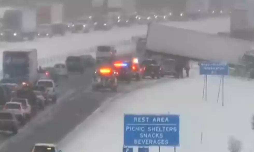 Watch Scary MnDOT Traffic Cam Videos from Thursday’s Snowstorm