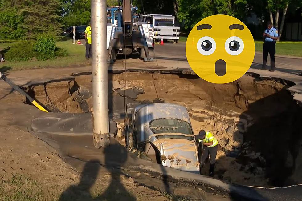 A Massive Sinkhole Just Swallowed An Entire Car In Minnesota