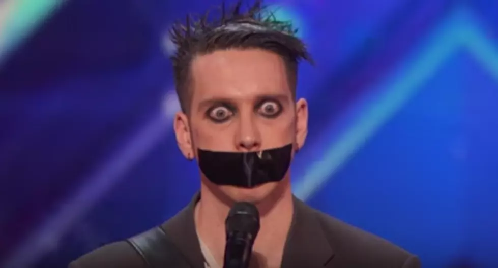 Creepy &#8216;Tape Face&#8217; Makes Audience Speechless, Then Laugh on AGT (video)