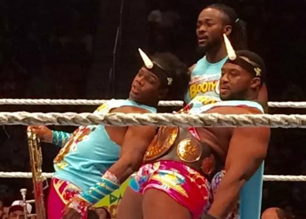 WWE&#8217;s New Day Attempts World Pancake Eating Record