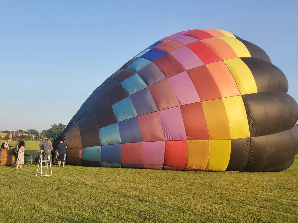 Did You Spot The Hot Air Balloon Just Off The Lloyd Expressway?