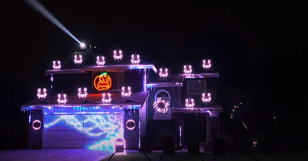Halloween Lights Set to Metallica are the Perfect Combination