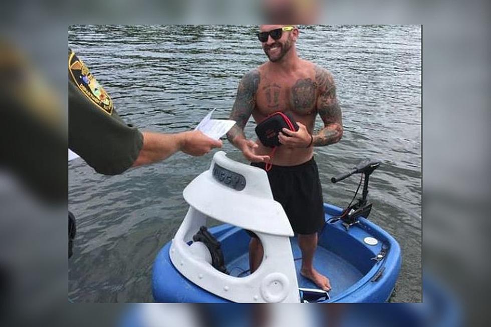 Indiana Man Legally Registers Little Tikes Boat & Takes It For A Ride