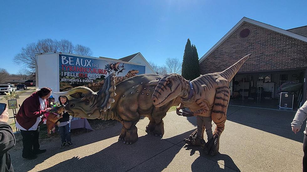 Look Out Evansville – There Are Two New Dinosaurs in Town!