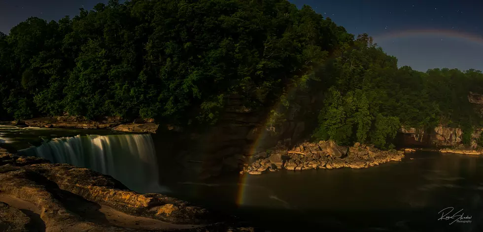 See Incredible Photo of Kentucky Moonbow During The Full Strawberry Moon