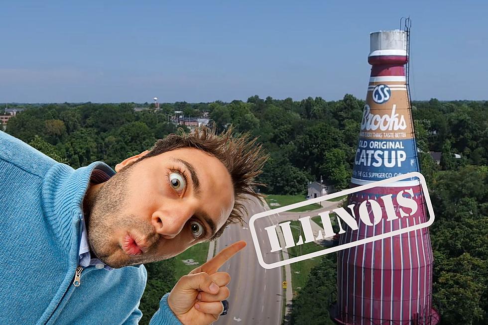Illinois is Home to the World's Largest Catsup Bottle