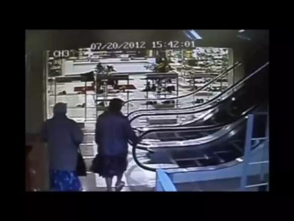 Grandma Rides the Escalator [VIDEO]
