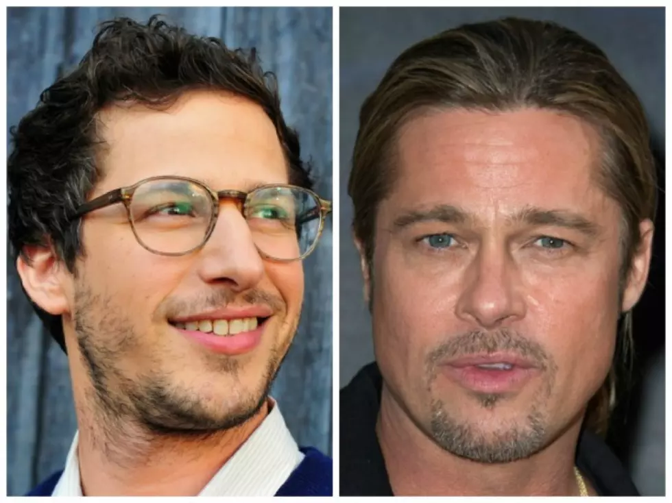 Who&#8217;s Better Looking? Andy Samberg Or Brad Pitt? [POLL]