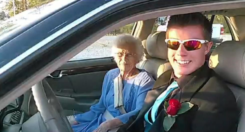 Great-grandma Prom Date