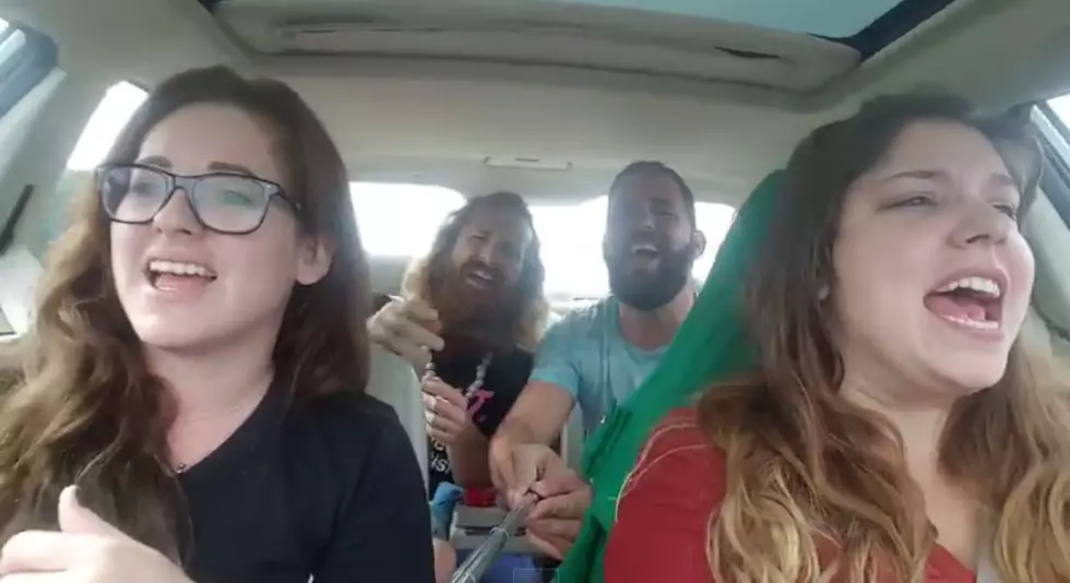 Watch This Selfie Stick Sing-Along In The Car Go Bad [VIDEO]