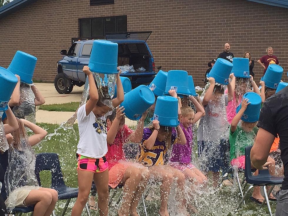 Rockton School Sets Unofficial ALS Ice Bucket Challenge Record [VIDEO]