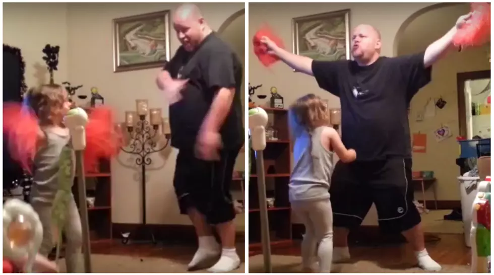 Dad's Katy Perry Dance Moves