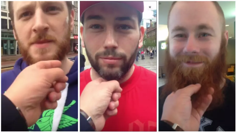 Man Awkwardly Tickles Random Strangers’ Beards [VIDEO]