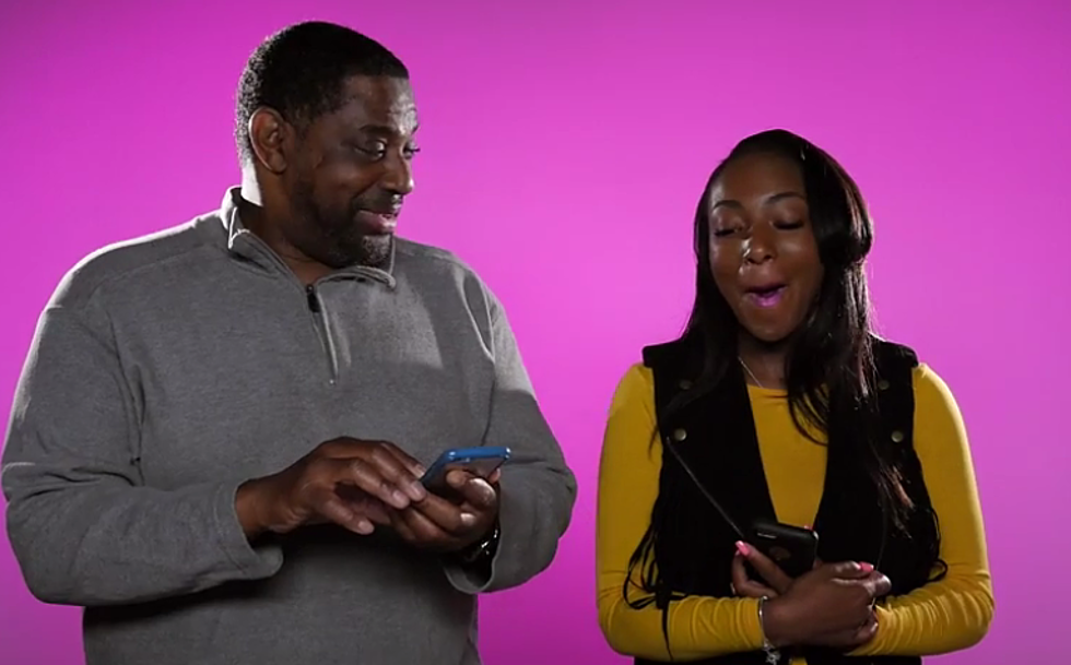 Dads And Daughters Awkwardly Read Each Others’ Texts [VIDEO]
