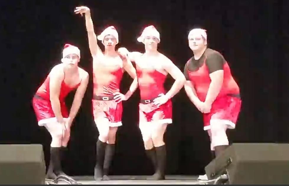 &#8216;Mean Guys&#8217; Perform Jingle Bell Rock at High School Talent Show [VIDEO]