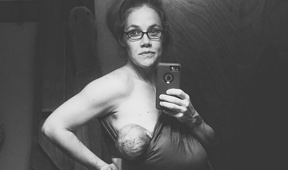 Mom’s Postpartum Selfie Goes Viral