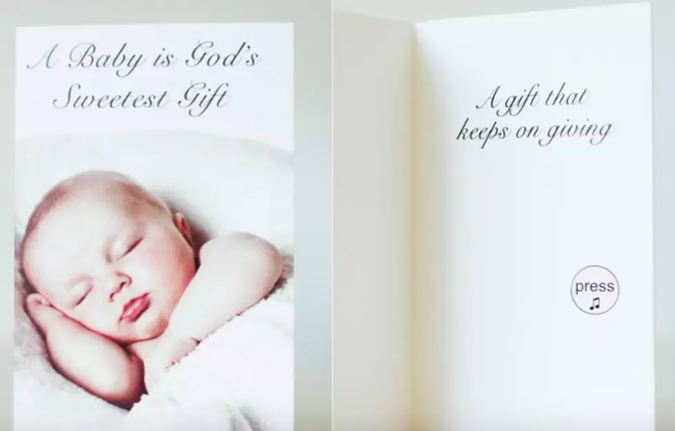 Prank Pregnant Friends With This Epic Baby Shower Card [VIDEO]