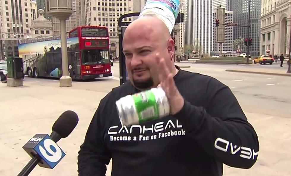 Chicago Man is Human Suction Cup [VIDEO]