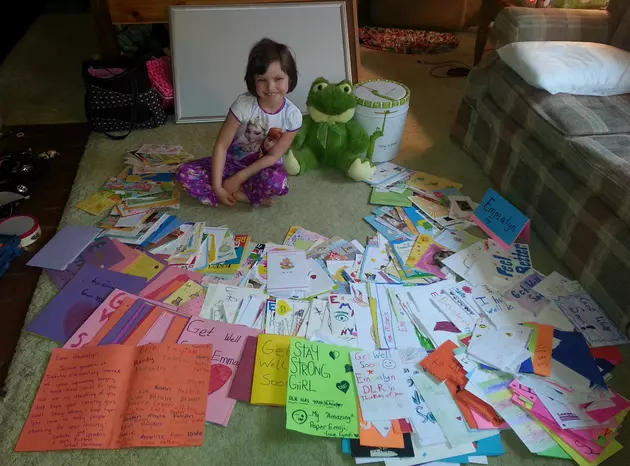 Mt. Morris Girl has Message for Those Who Sent Get Well Cards
