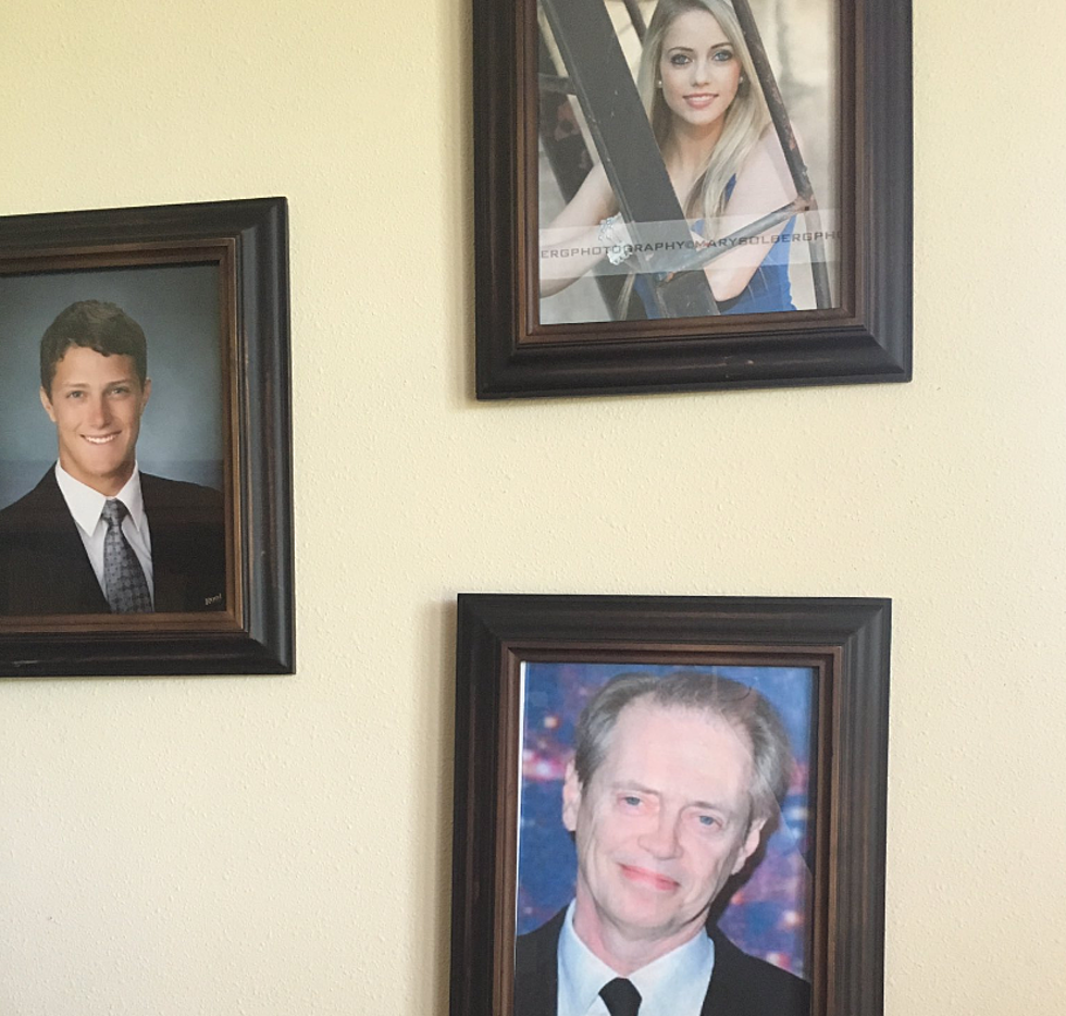 Wisconsin Guy Replaces Family Photos With Hilarious Steve Buscemi Pics
