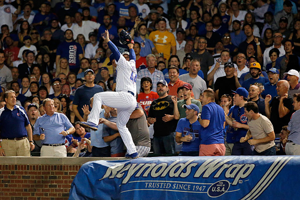 Cubs Anthony Rizzo Snags Another Sweet One Out of the Sky