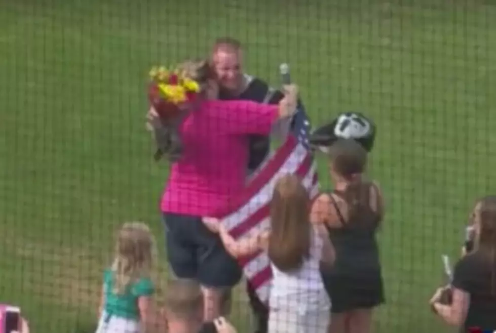 Touching Video Shows Local Family Getting Surprise Homecoming at a Rockford Rivets Game