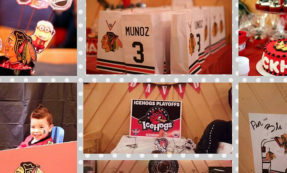 Rockford IceHogs Theme Birthday Party Is Beyond Adorable